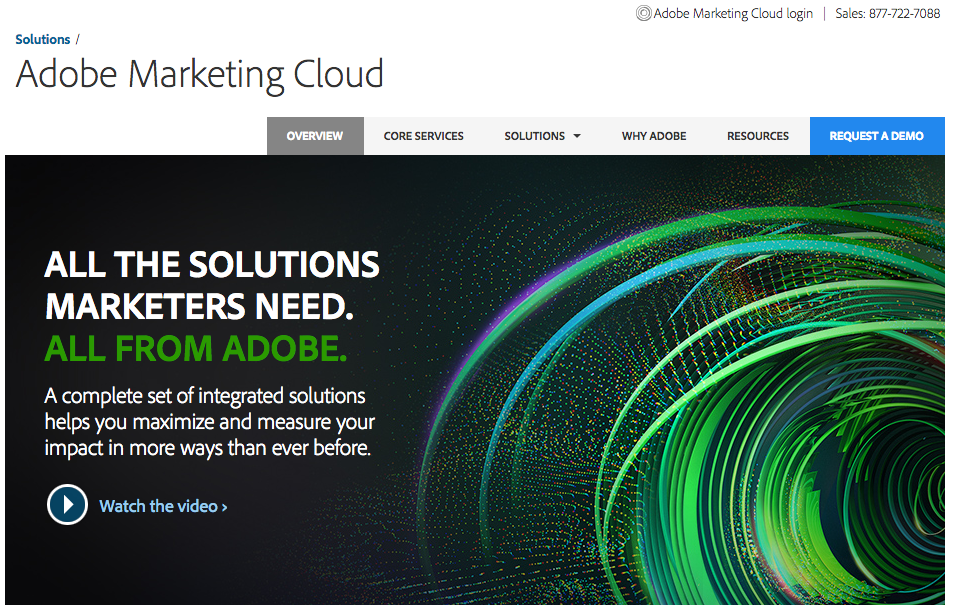 Adobe marketing cloud