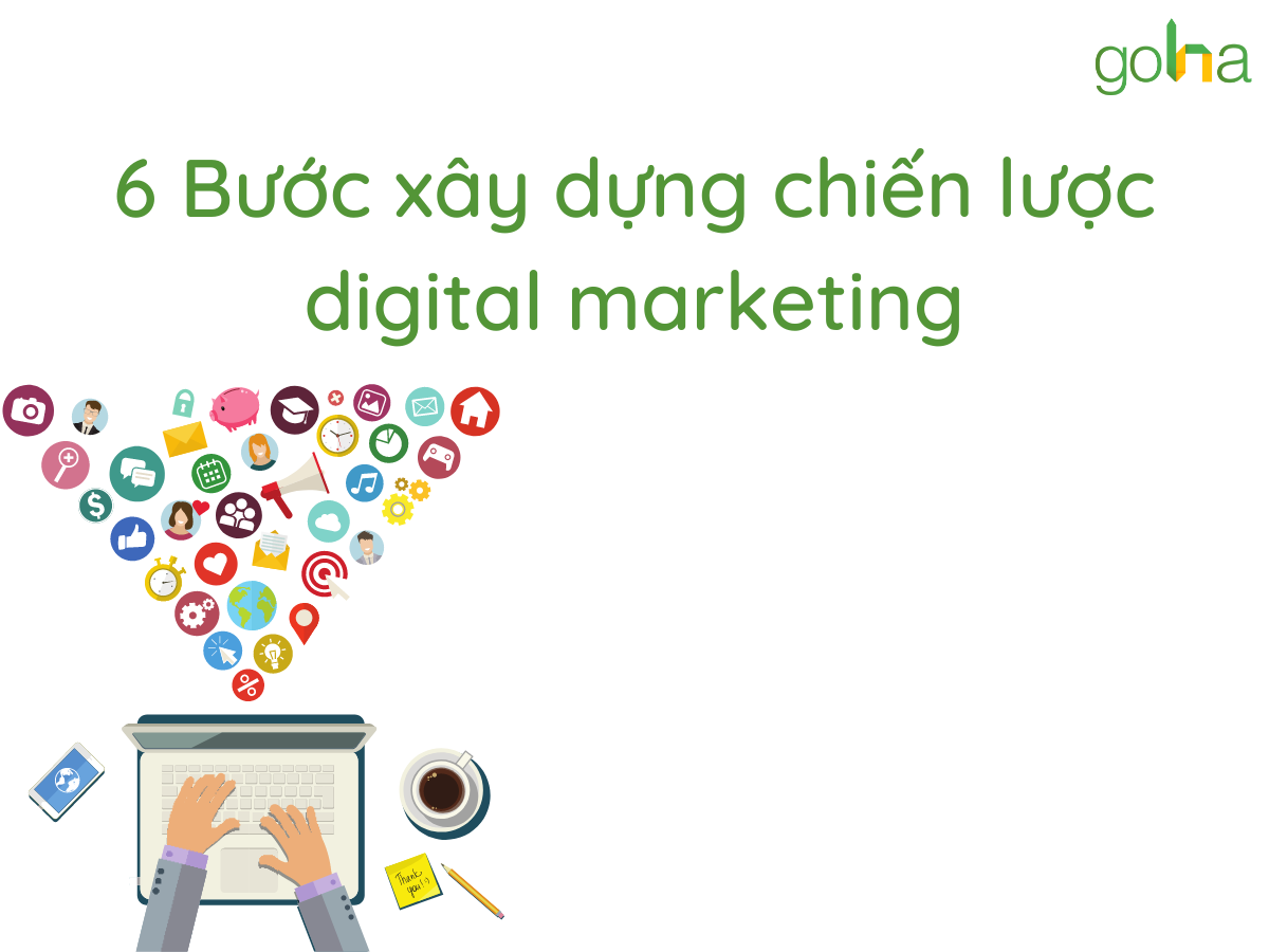 6 Bước xây dựng chiến lược digital marketing giúp bạn “đánh đâu thắng đó”