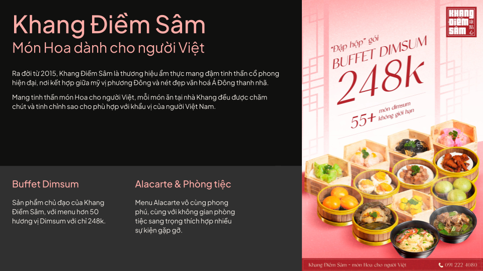 Showcase Khang Diem Sam Khach hang GOHA